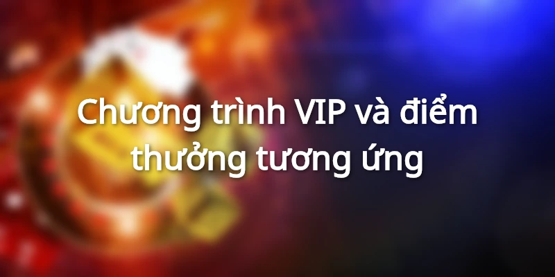 Chương trình VIP và điểm thưởng tương ứng