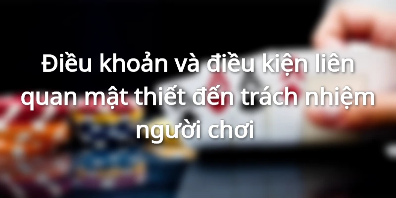 Điều khoản liên quan mật thiết đến trách nhiệm của người chơi