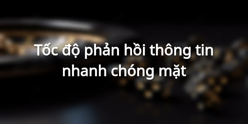 Tốc độ xử lý của CSKH 24/7 luôn làm hài lòng mọi game thủ